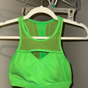 BuffBunny Green Sports Bra